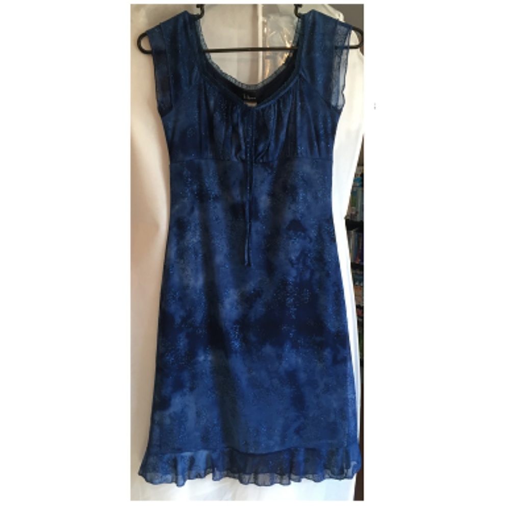 Blue Sparkle Taboo Dress